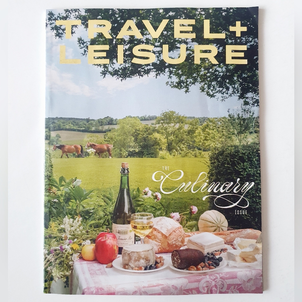 Travel + Leisure Magazine September, 2025 - The Culinary Issue